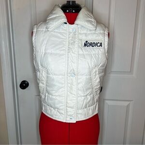 Vintage Smash Nordica Puffer Vest Full Zip Women's XS - S? See Measurements